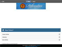 Tablet Screenshot of decministry.org